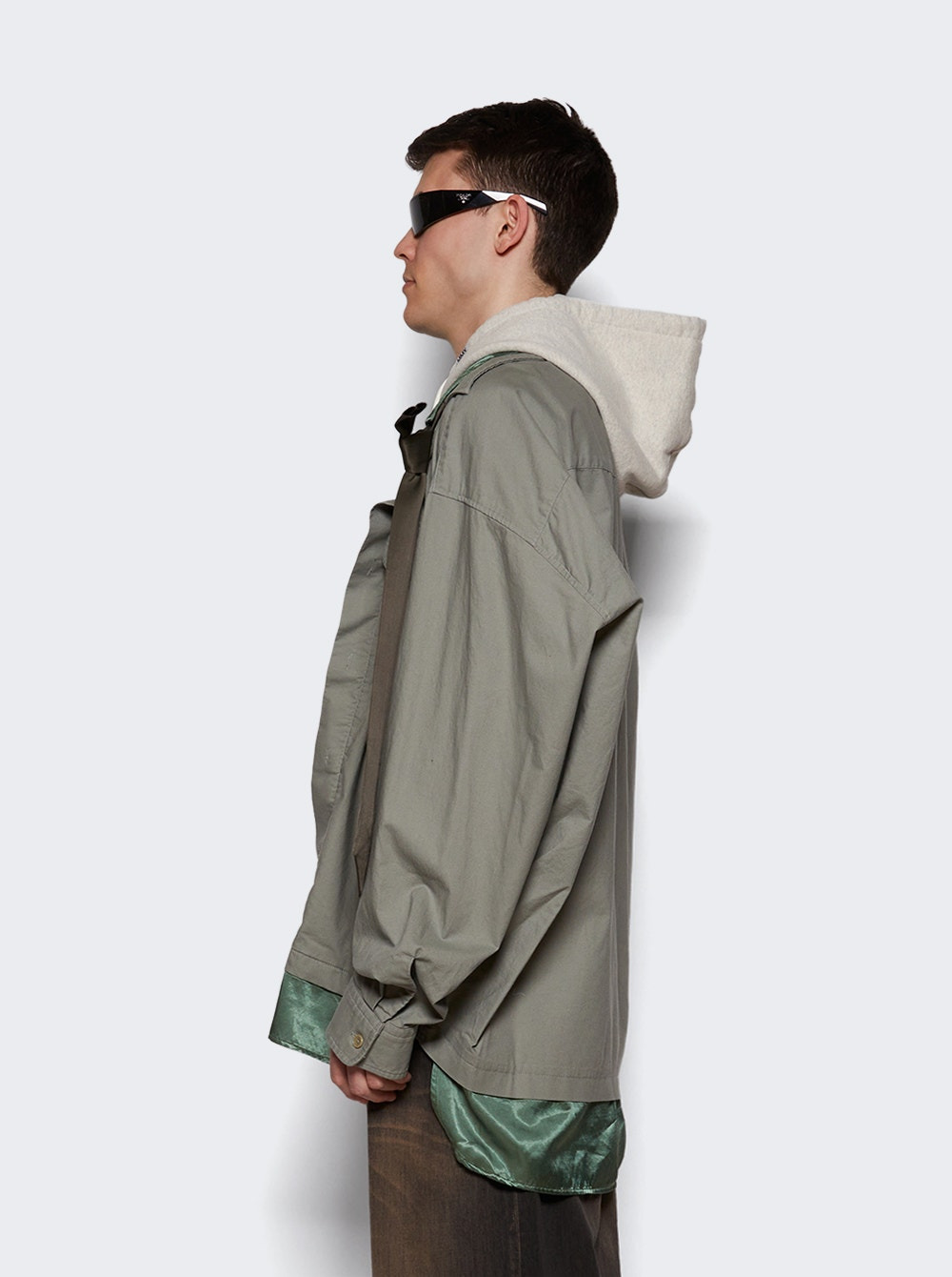 Triple Layered Shirts Khaki - 3