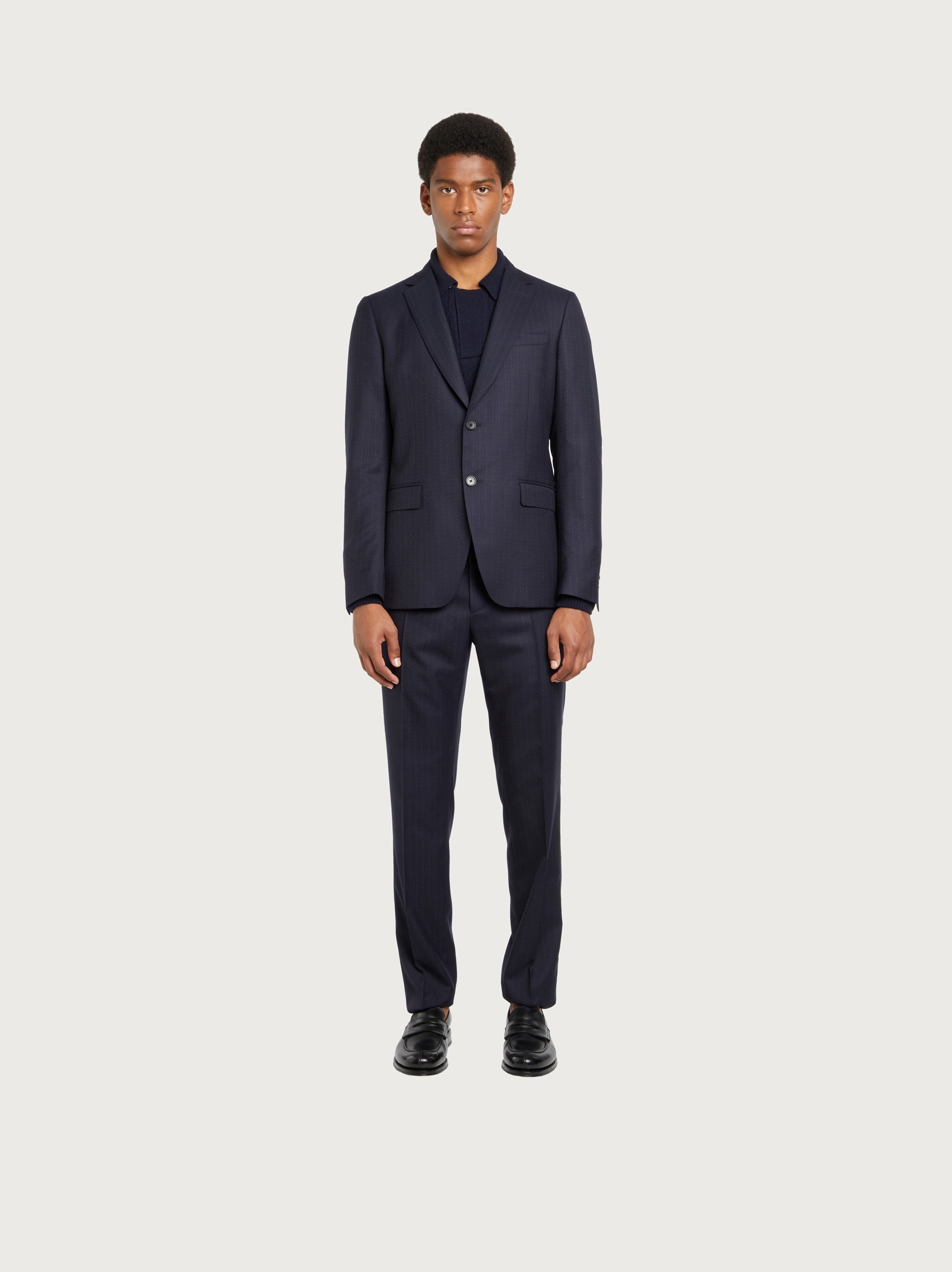 Check suit in wool - 2