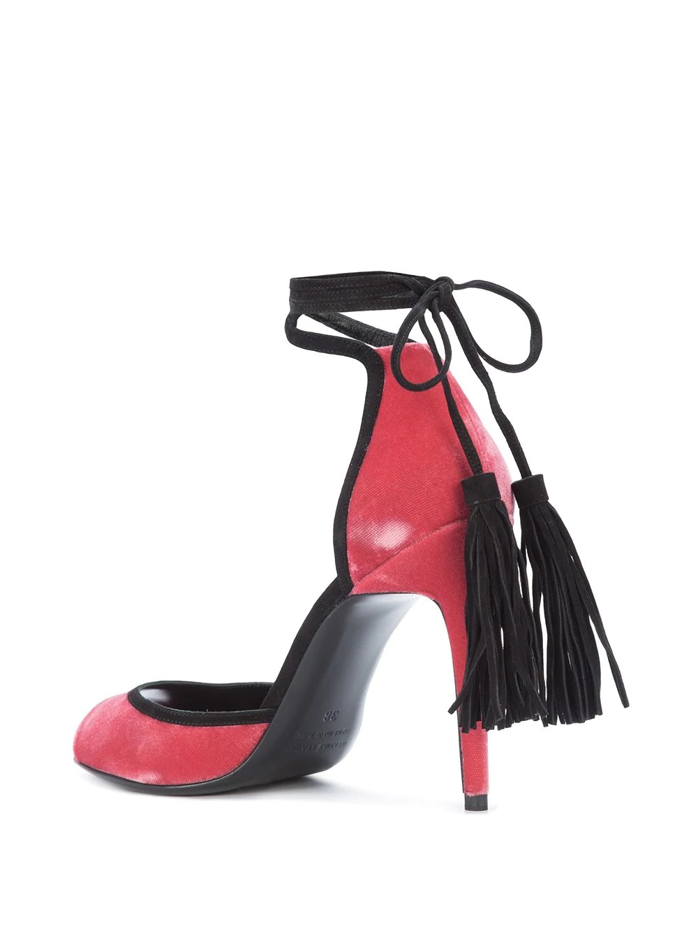 tassel embellished sandals - 3