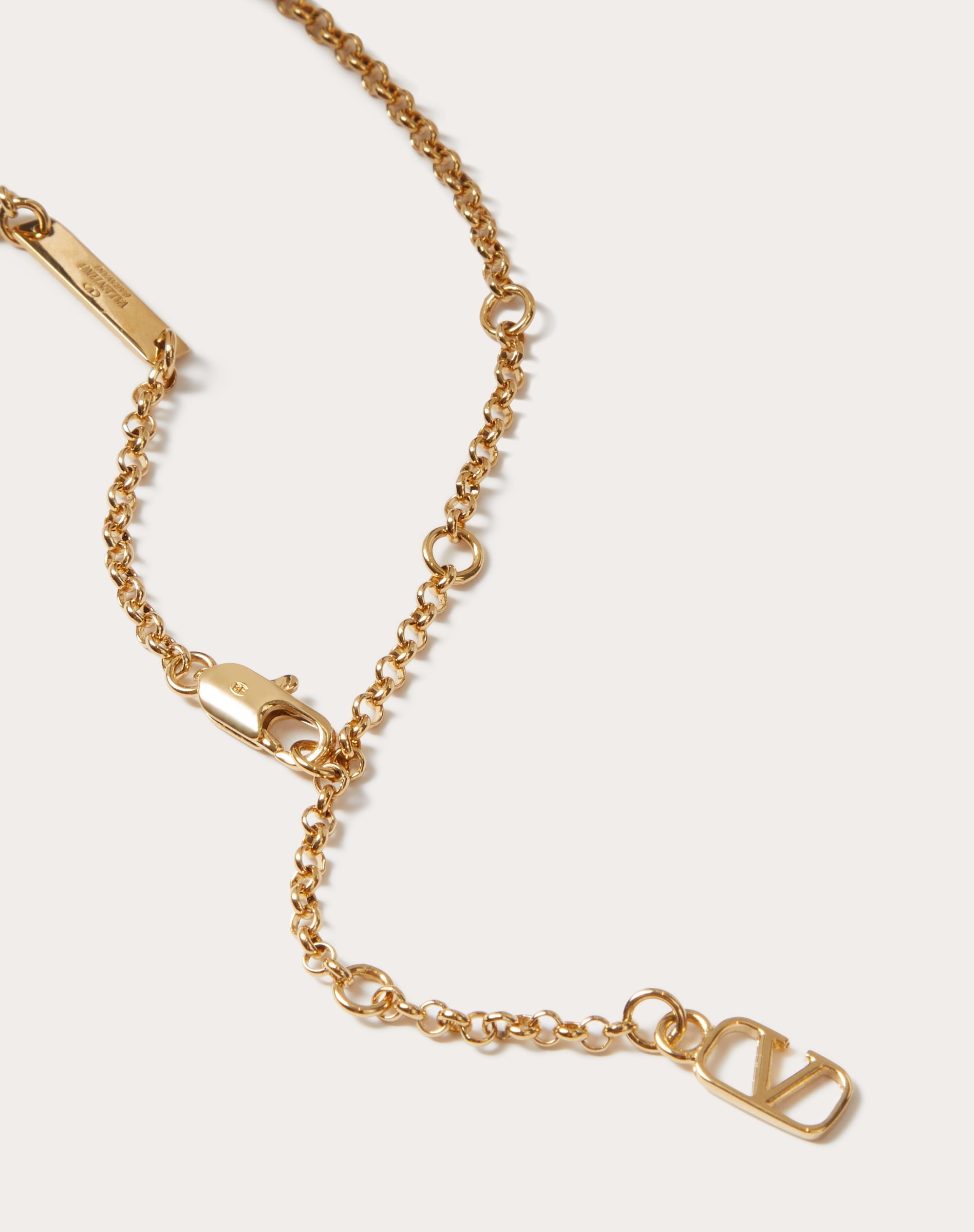 VLOGO SIGNATURE METAL NECKLACE - 4