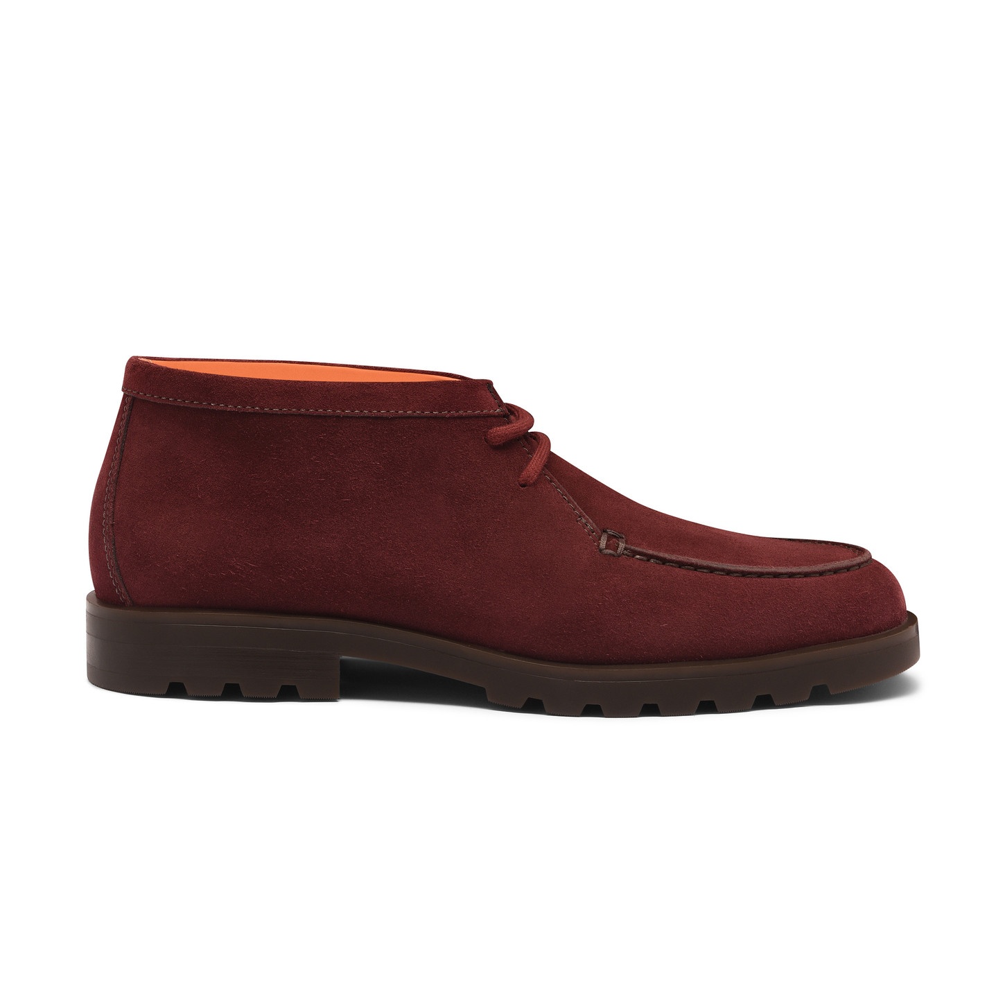 Men's red suede desert boot - 1
