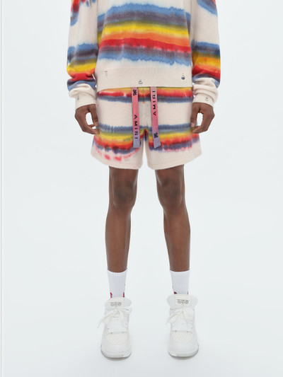 AMIRI RAINBOW TIE DYE SHORT outlook