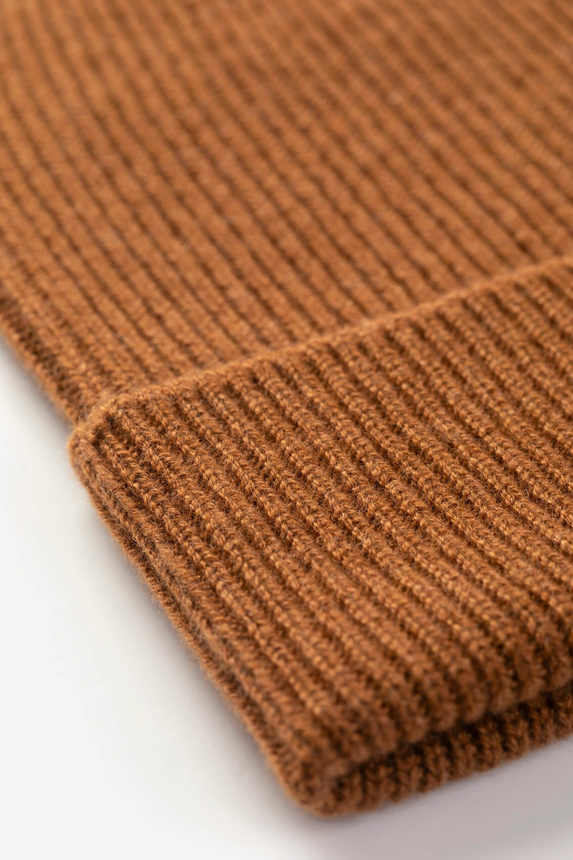 Slouchy Camel Cashmere Beanie - 2