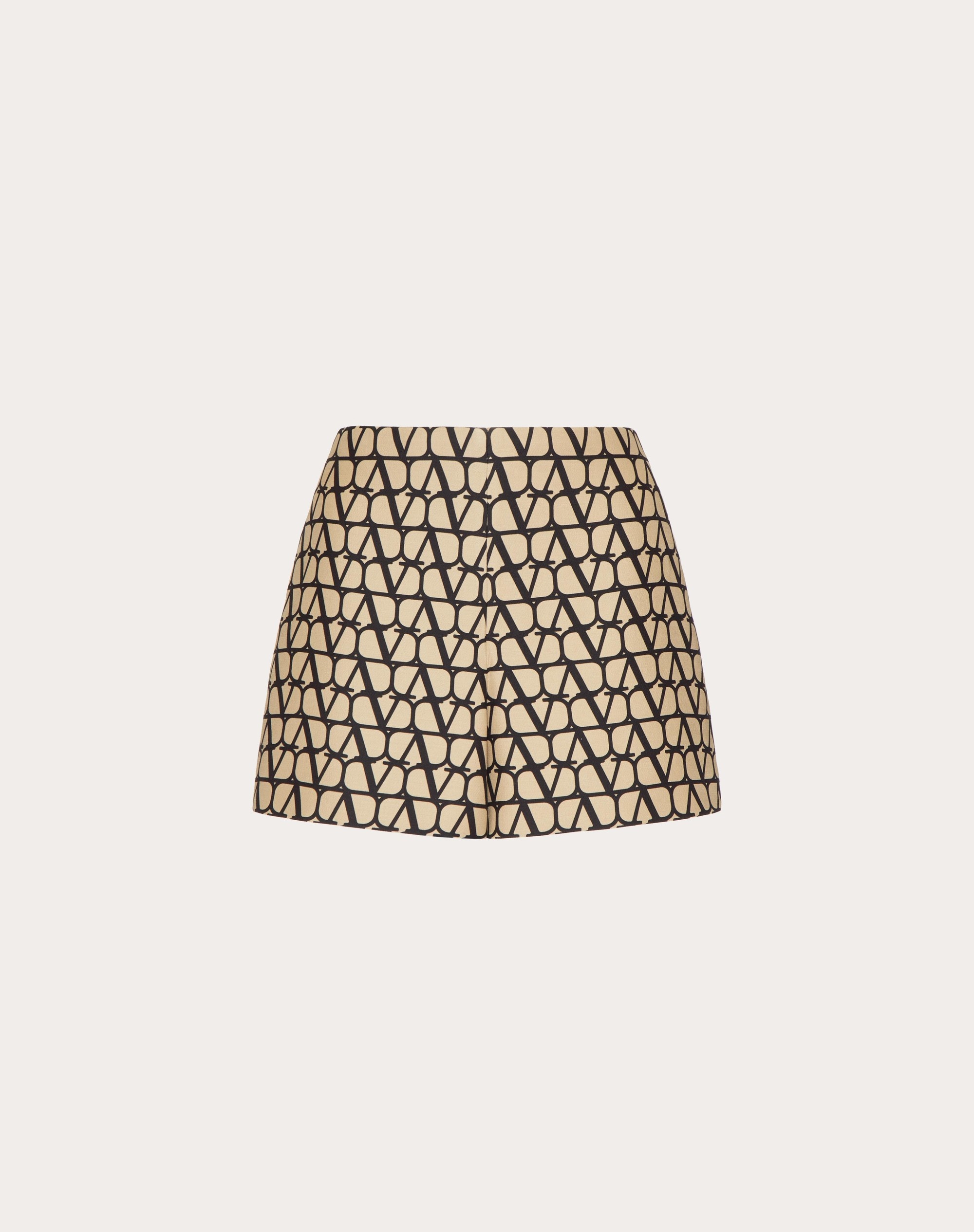 TOILE ICONOGRAPHE CREPE COUTURE SHORTS - 1