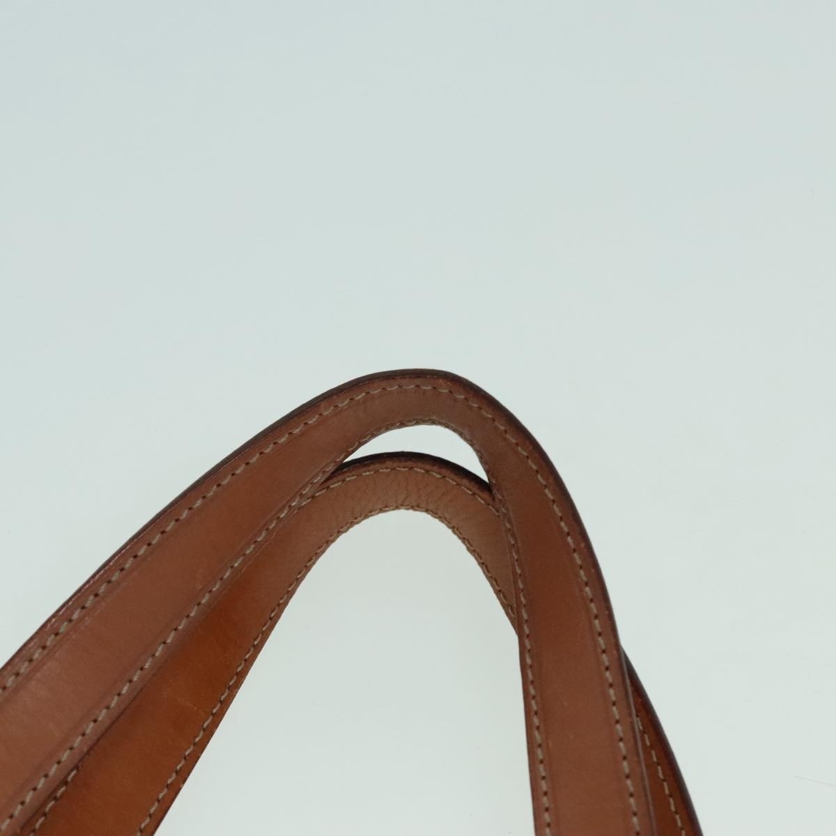 CELINE Macadam Canvas Tote Bag Pvc Leather Brown Gold - 14