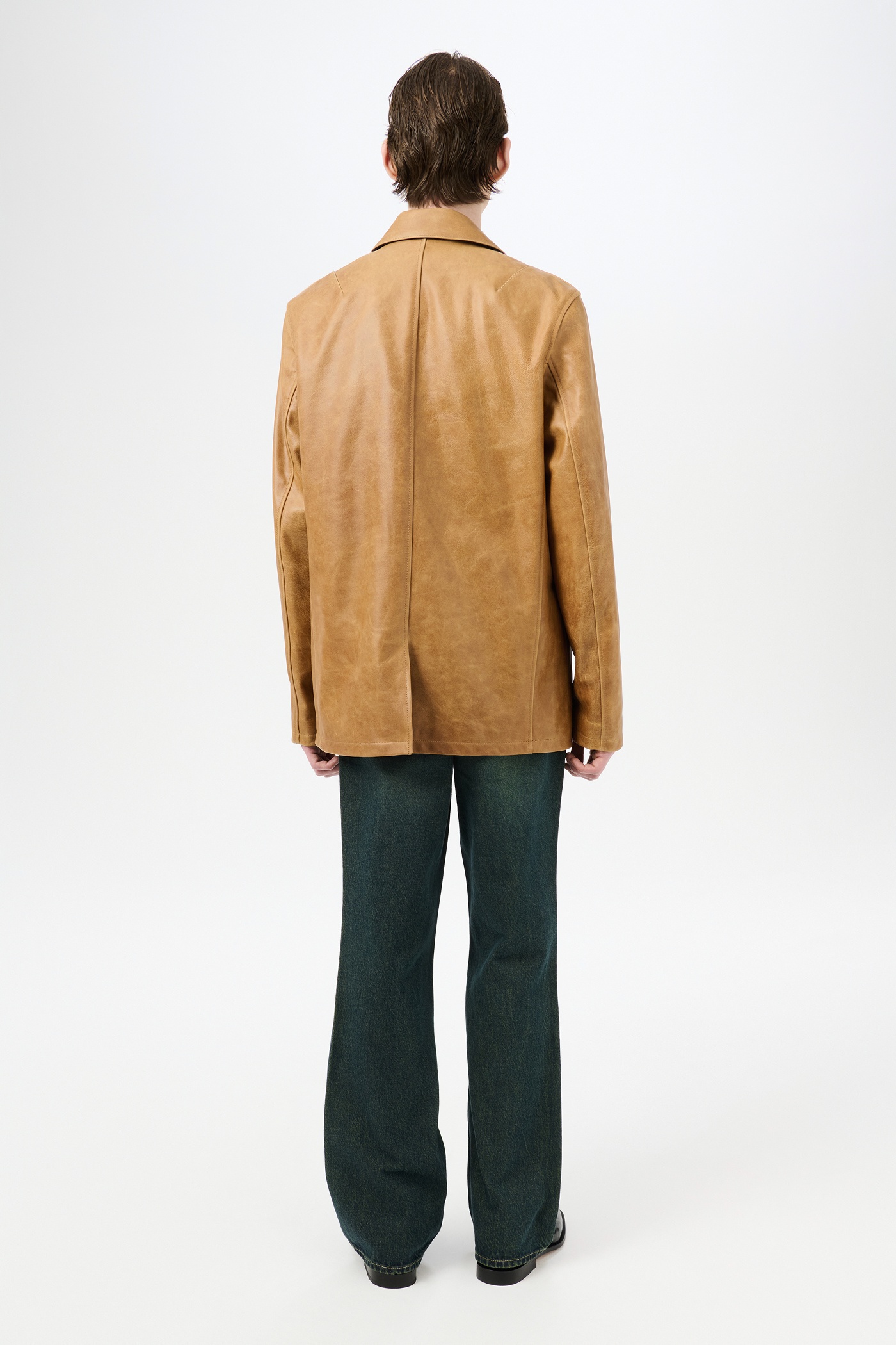 Opening Blazer Burnt Sugar Leather - 6