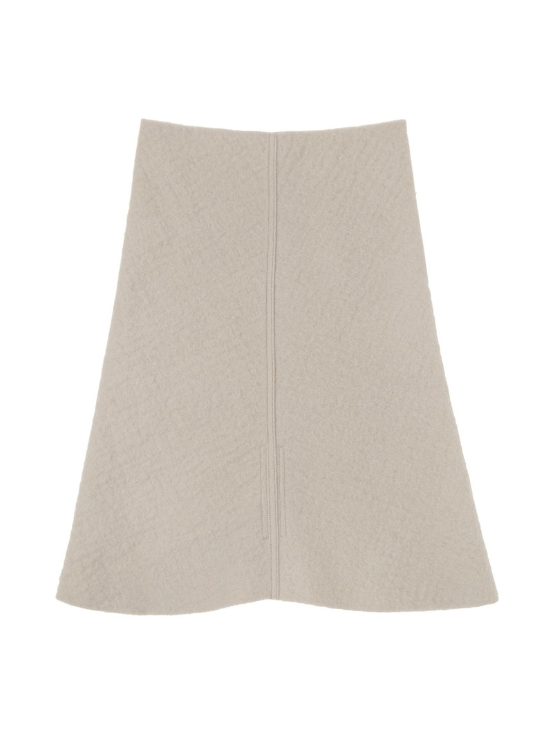 Rick Owens Off-White Cowl Scarf outlook