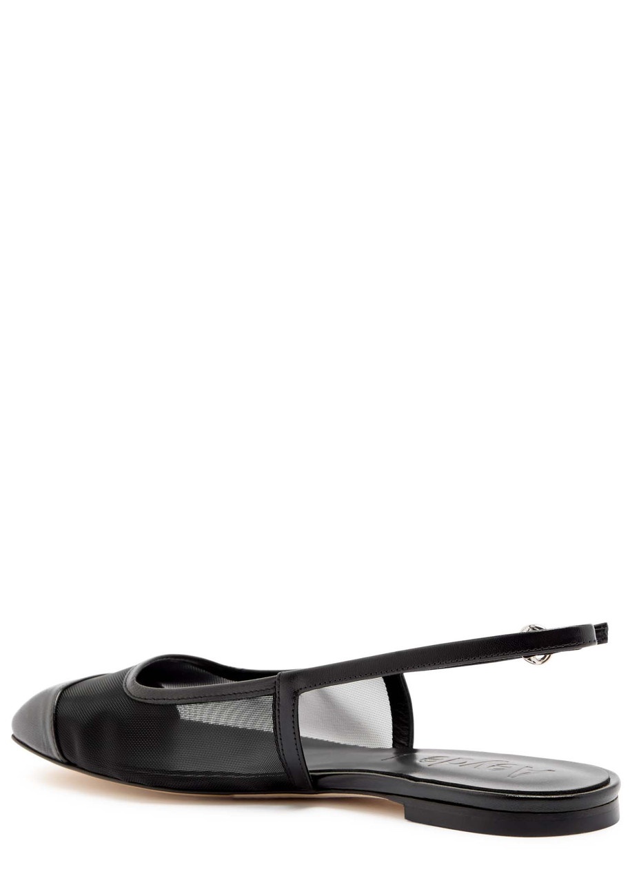 Aeyde Geraldine Mesh Slingback Ballet Flats - 2