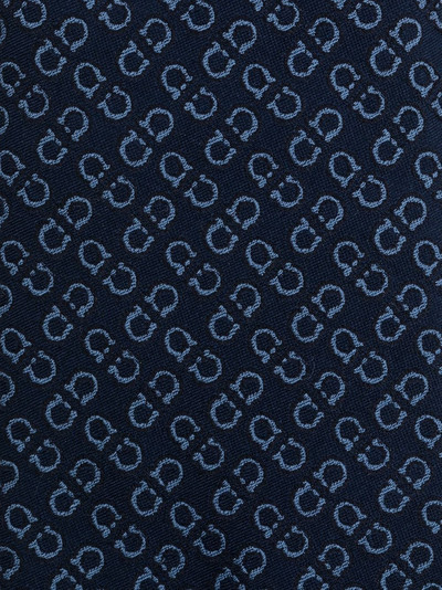 Salvatore Ferragamo Gancini-pattern tie outlook