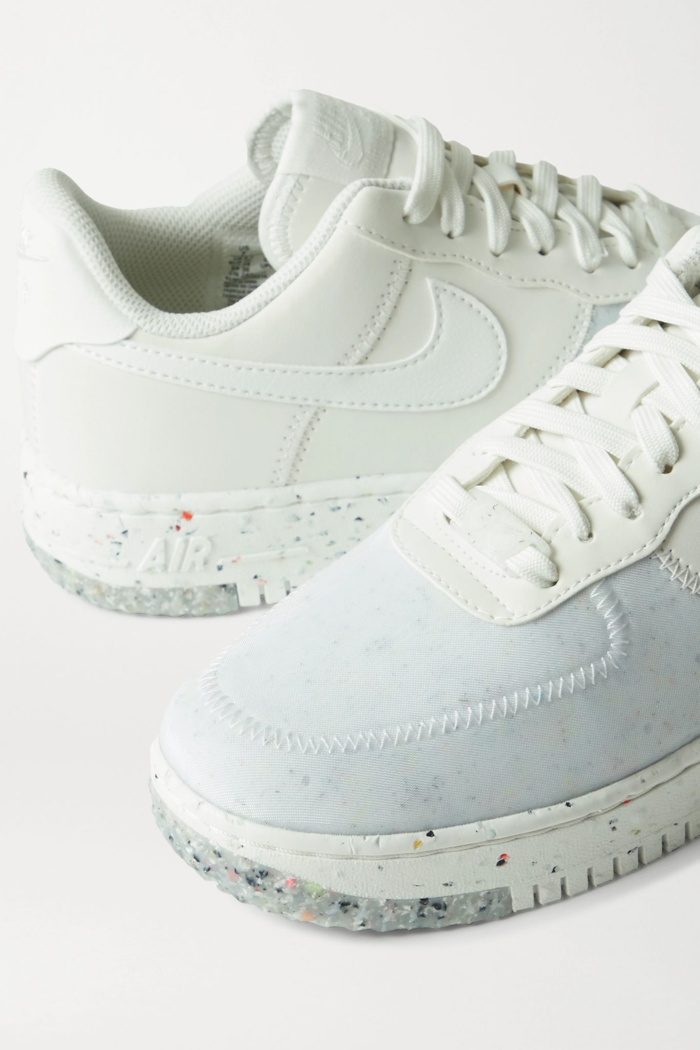 Air Force 1 Crater faux leather and mesh sneakers - 4