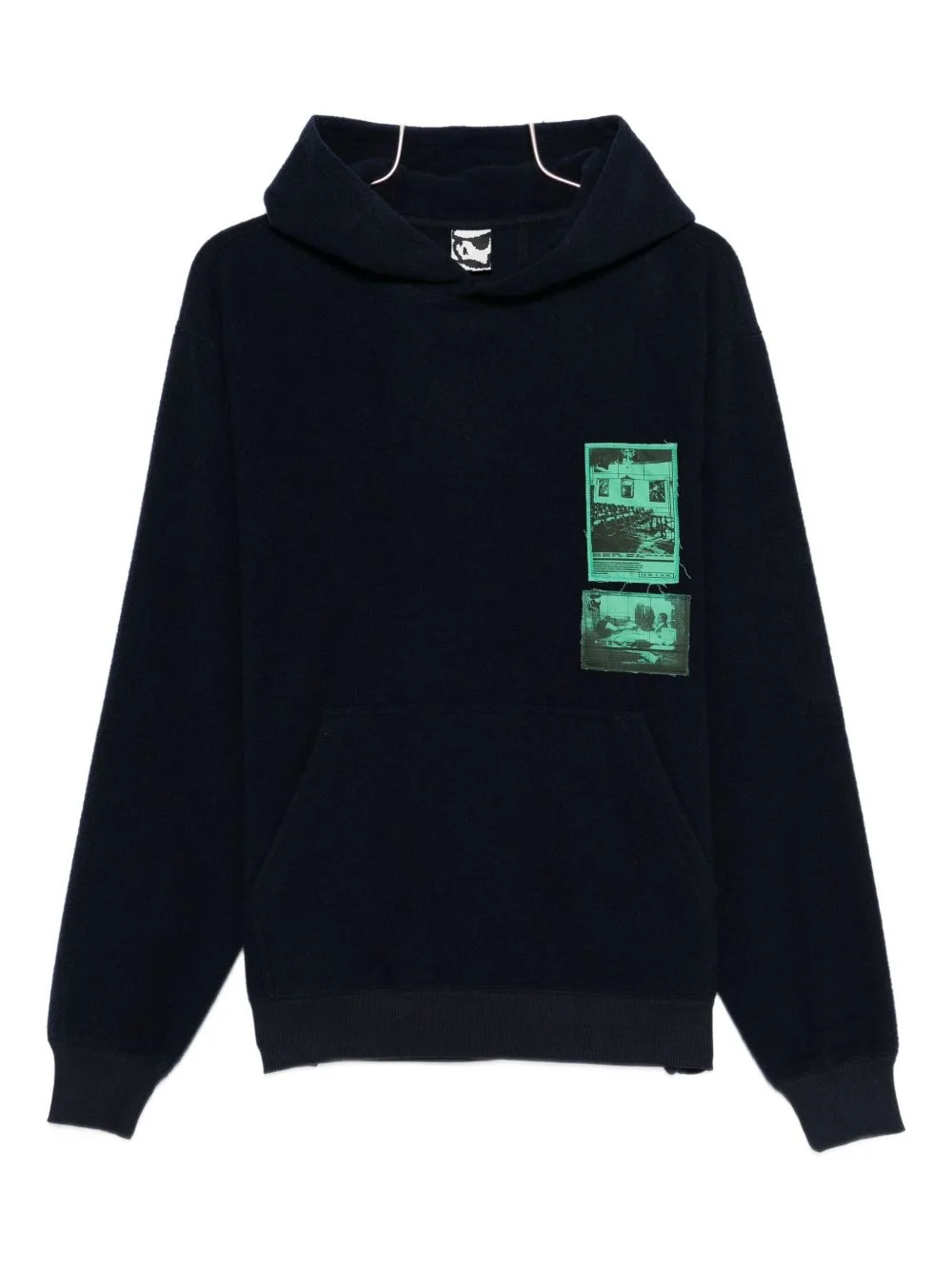 patch hoodie - 1