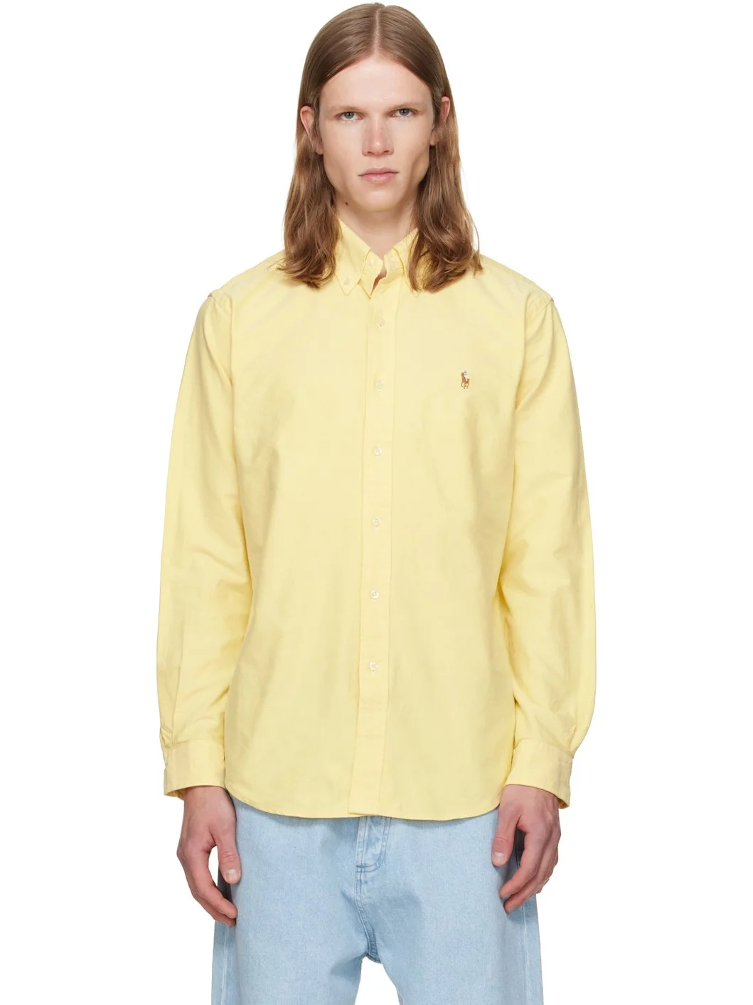 Yellow 'The Iconic Oxford' Shirt - 1
