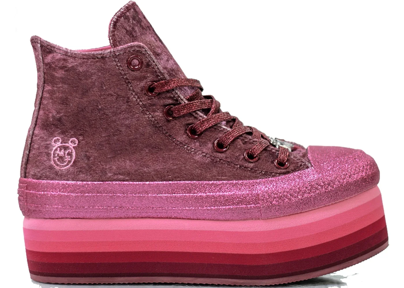 Converse Chuck Taylor All Star Lift Hi Miley Cyrus Pink (Women's) - 1