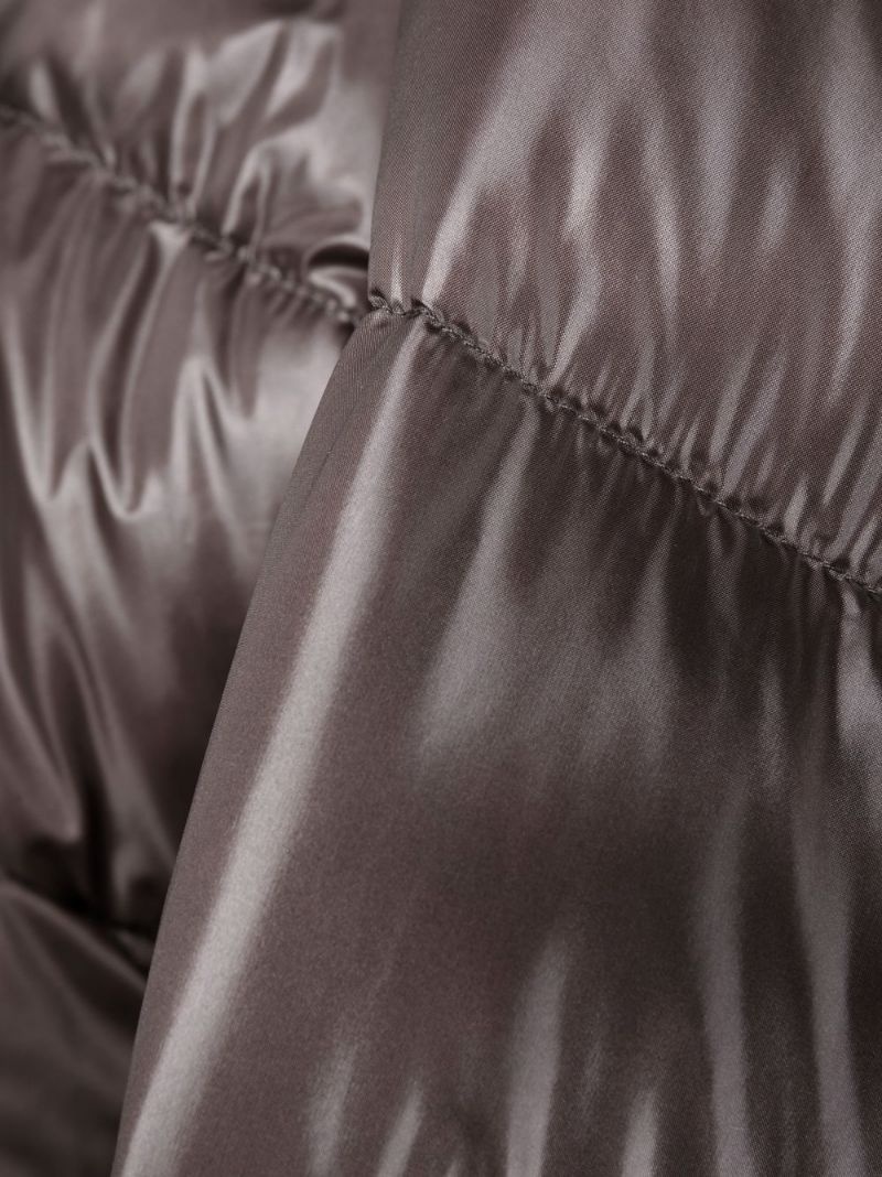 down-feather mid-length coat - 9