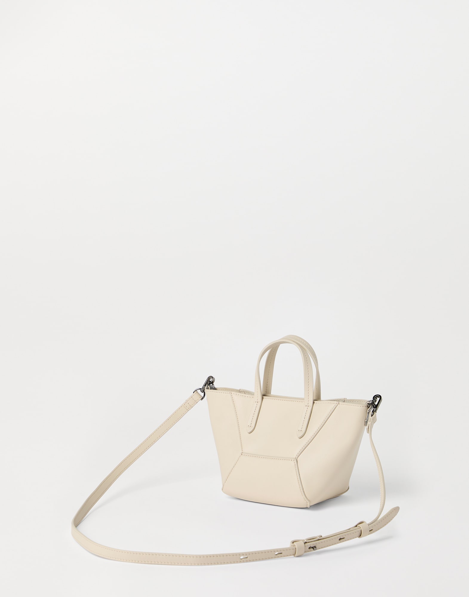 BC Duo mini bag in calfskin with monili - 2