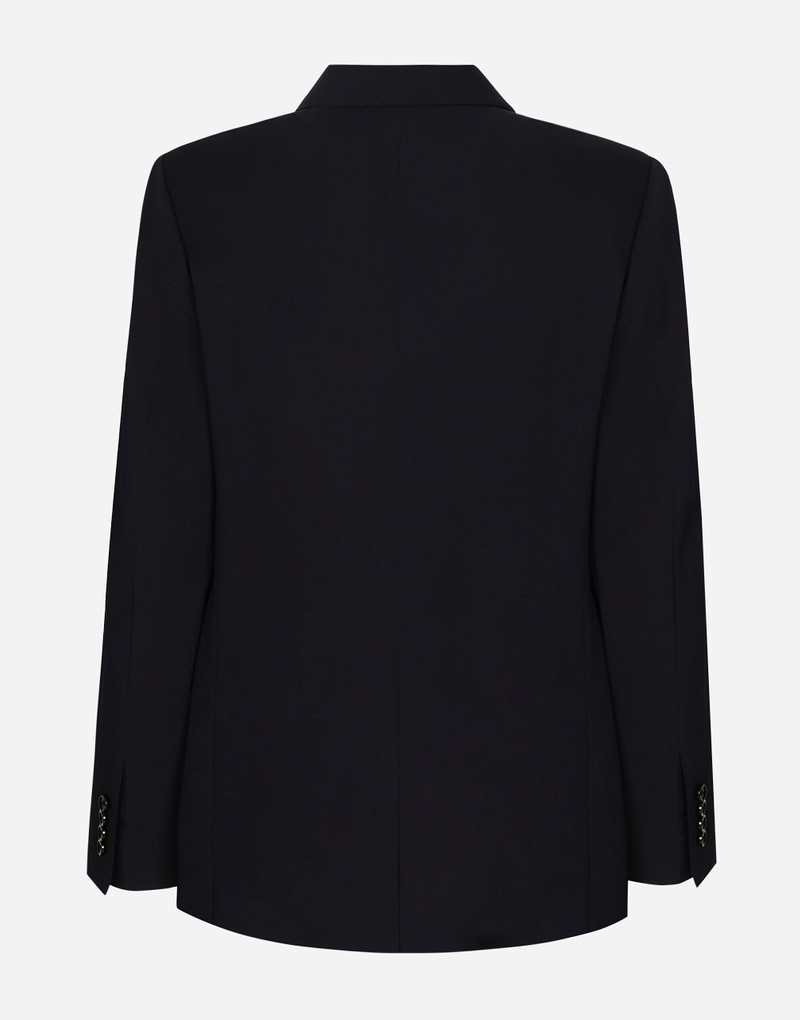 Dolce & Gabbana Wool twill double-breasted jacket outlook