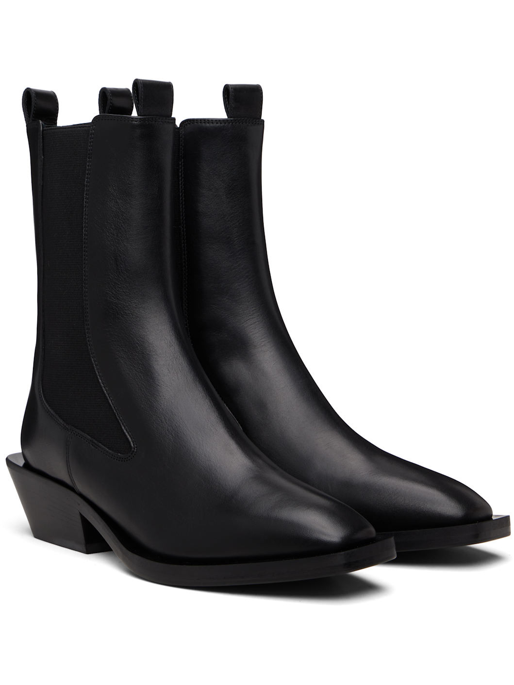 Black Luna Chelsea Boots - 4