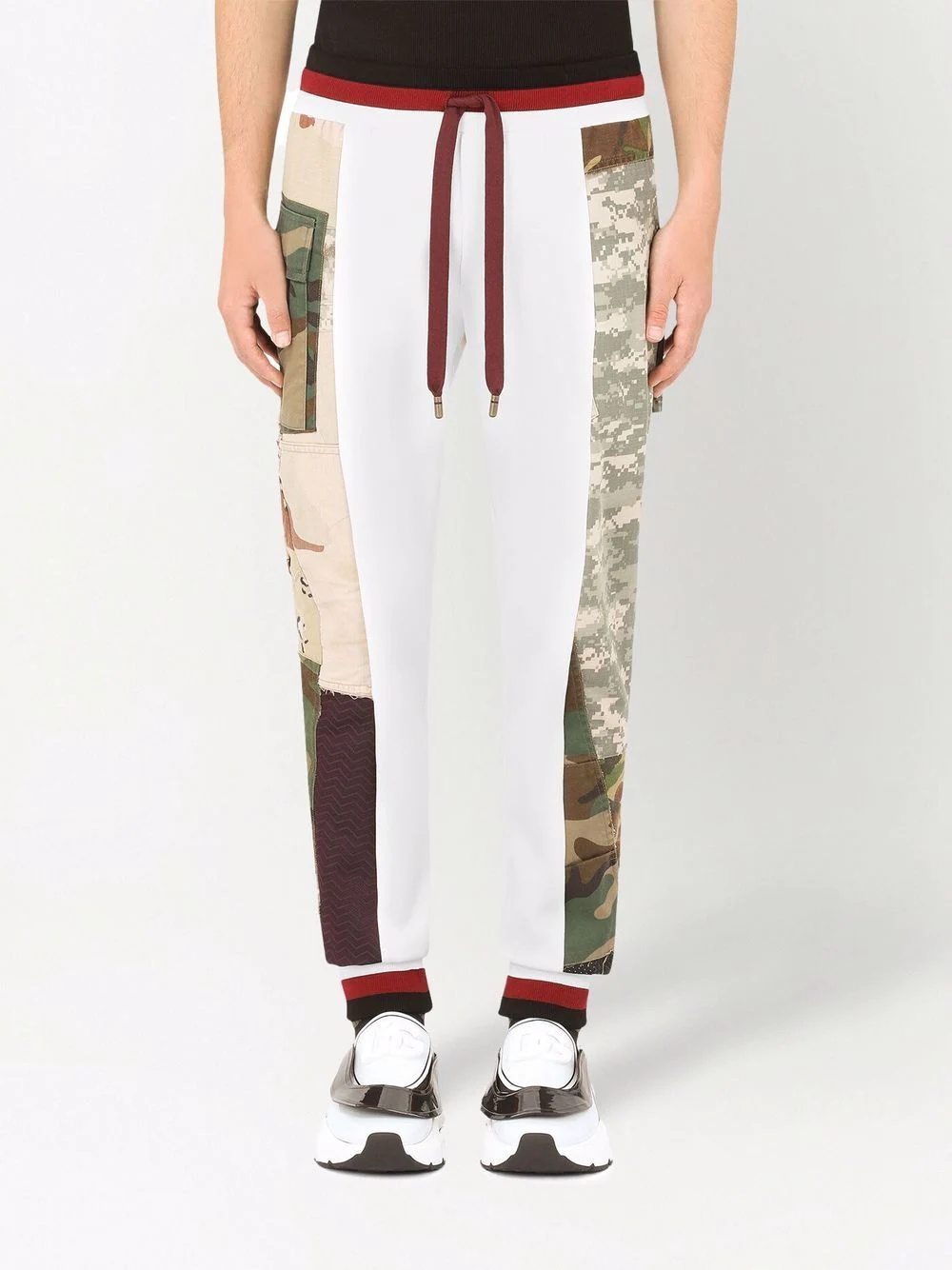 camouflage-print panelled track pants - 3