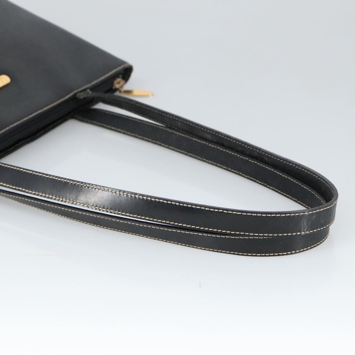 Burberry Tote Bag Leather Black - 7