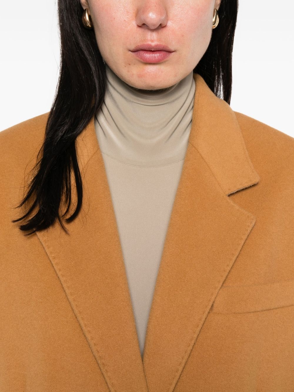 single-breasted coat - 5