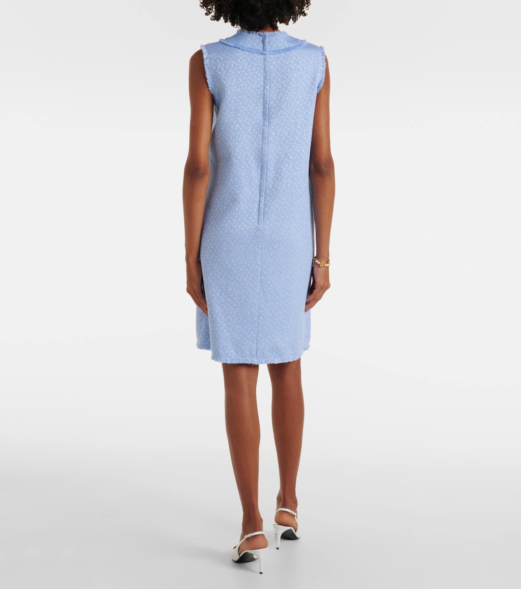 DG wool-blend tweed minidress - 3