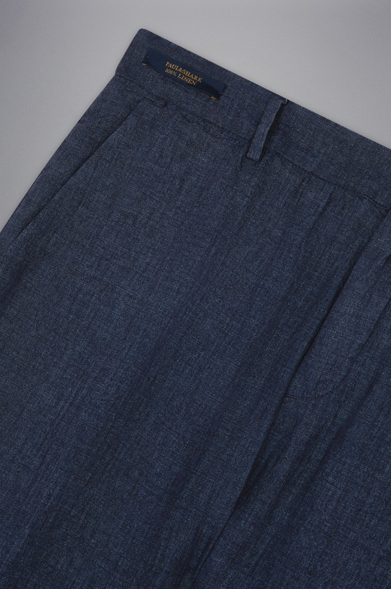 LINEN CHINO TROUSERS 5