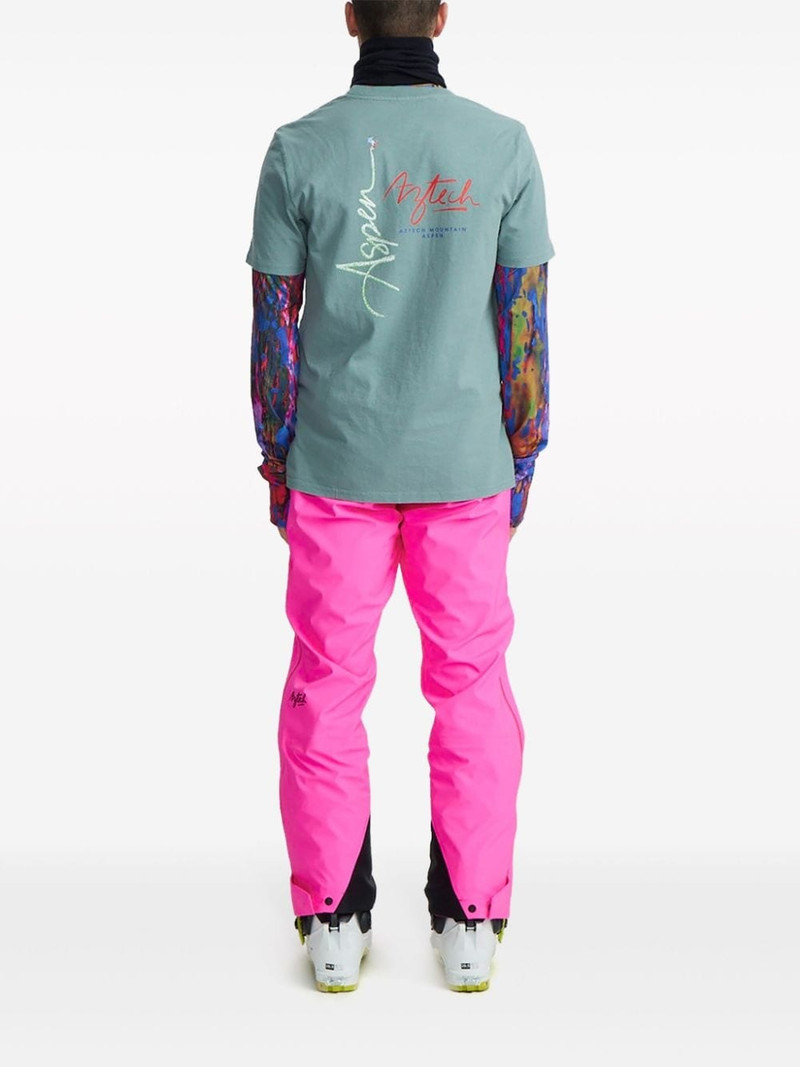 Planet Aspen logo-print T-shirt 3