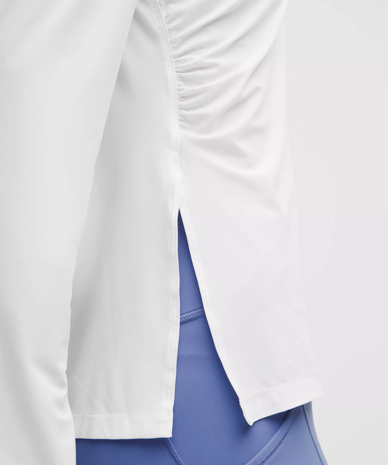 Side-Ruched Running Long-Sleeve Shirt 6