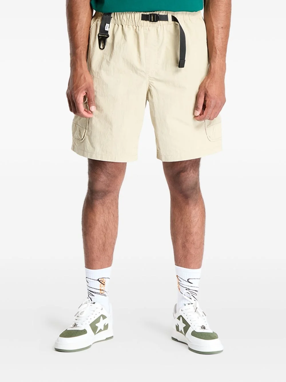 Huntley elastic-waist cargo shorts - 1