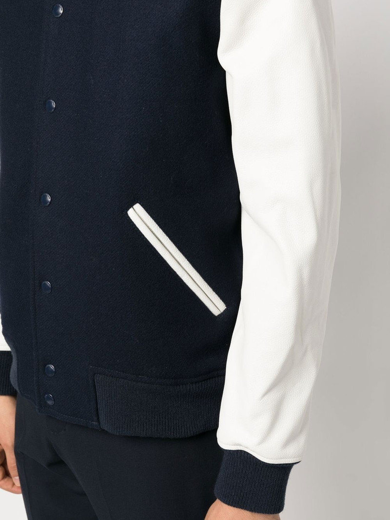 Birdih panelled bomber jacket 5