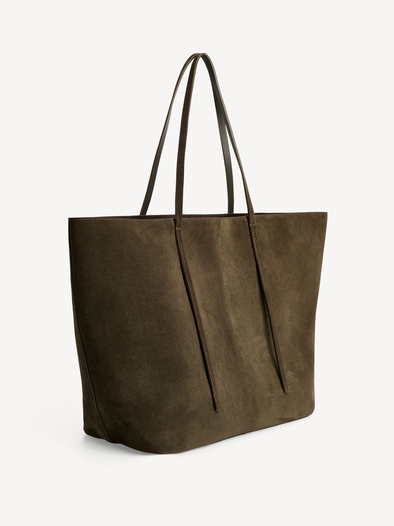 BY MALENE BIRGER Abilla Suede tote bag outlook