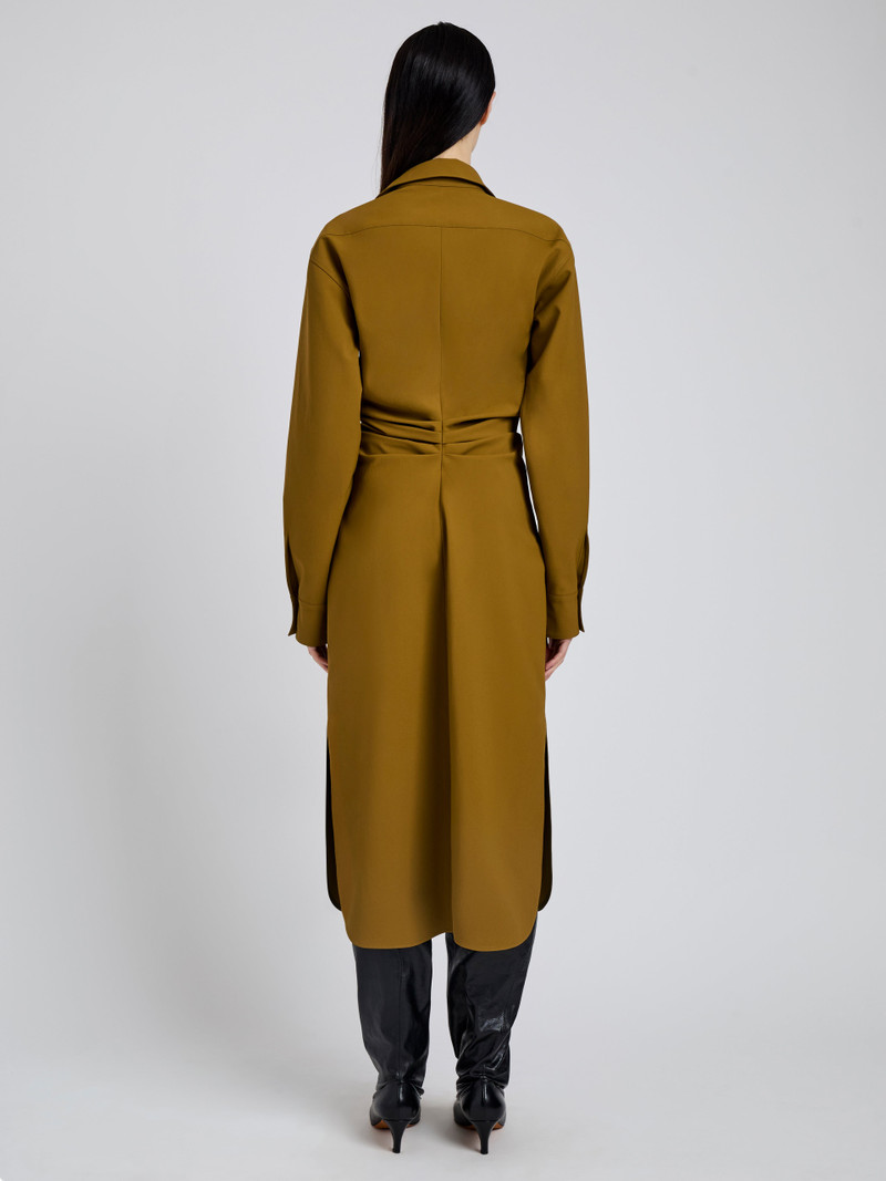 Flora Dress in Bi Stretch Cotton Nylon 4