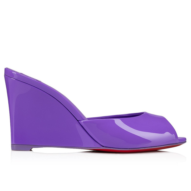 Christian Louboutin Me Dolly Zeppa Purple outlook