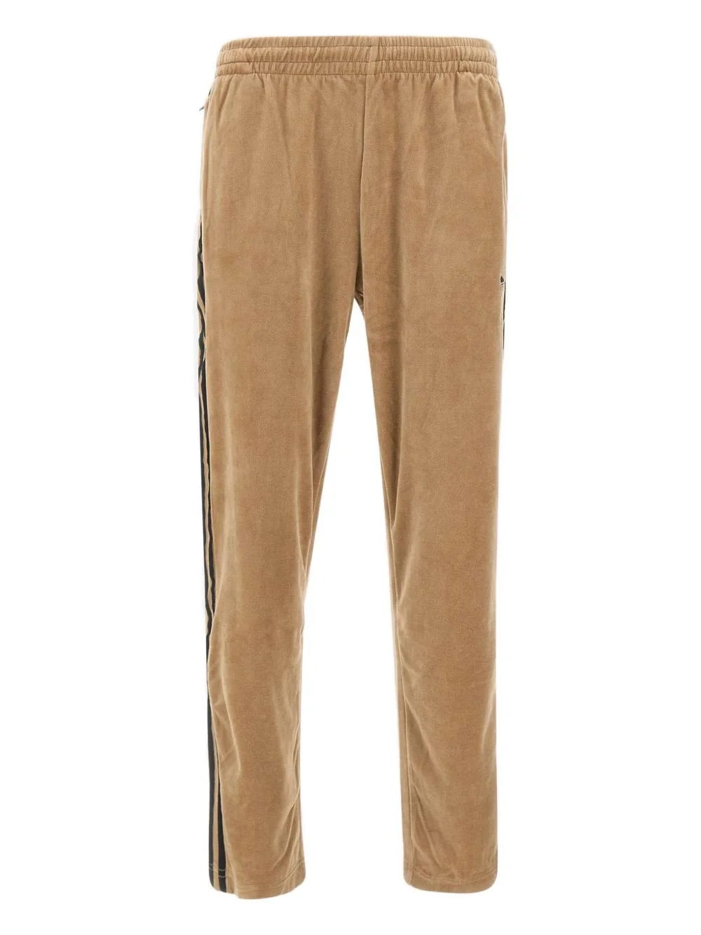 three-stripe logo chenille trousers - 1
