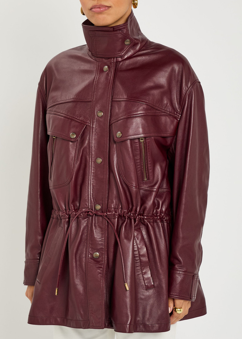 Chloé Chloe Quilted Leather Jacket outlook