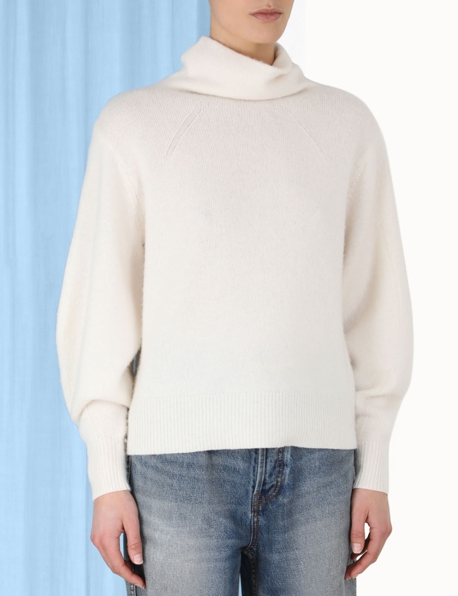 LYRICAL BRUSHED WOOL SWEATER - 5