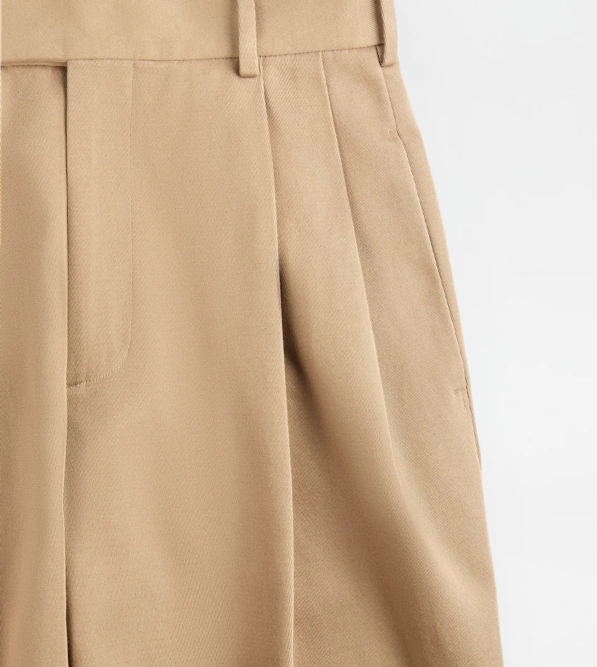 CLASSIC PANTS IN WOOL - BEIGE - 6