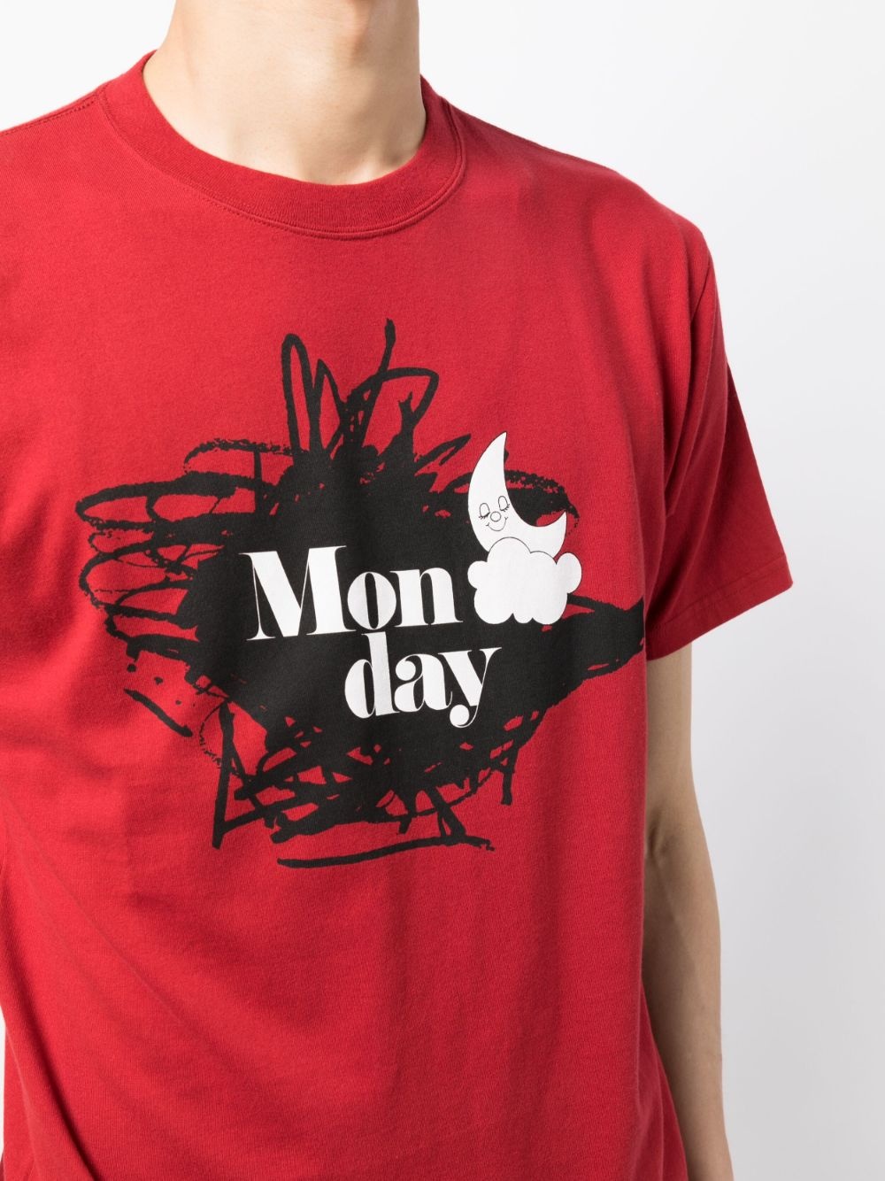 graphic-print cotton T-shirt - 4