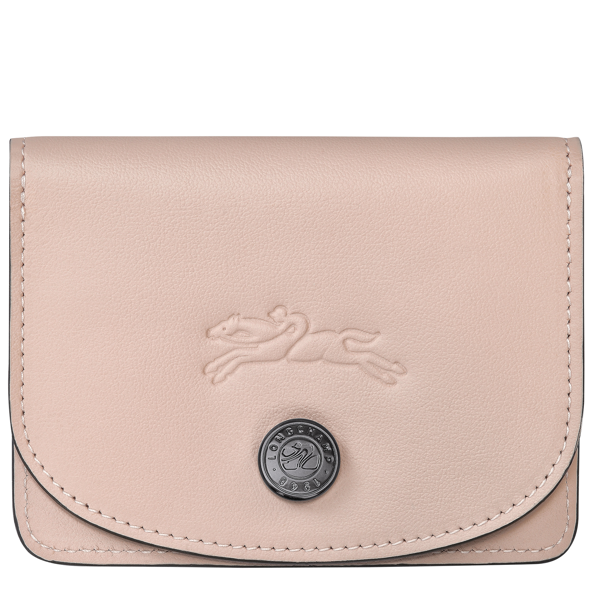 Le Pliage Xtra Card holder Nude - Leather - 1