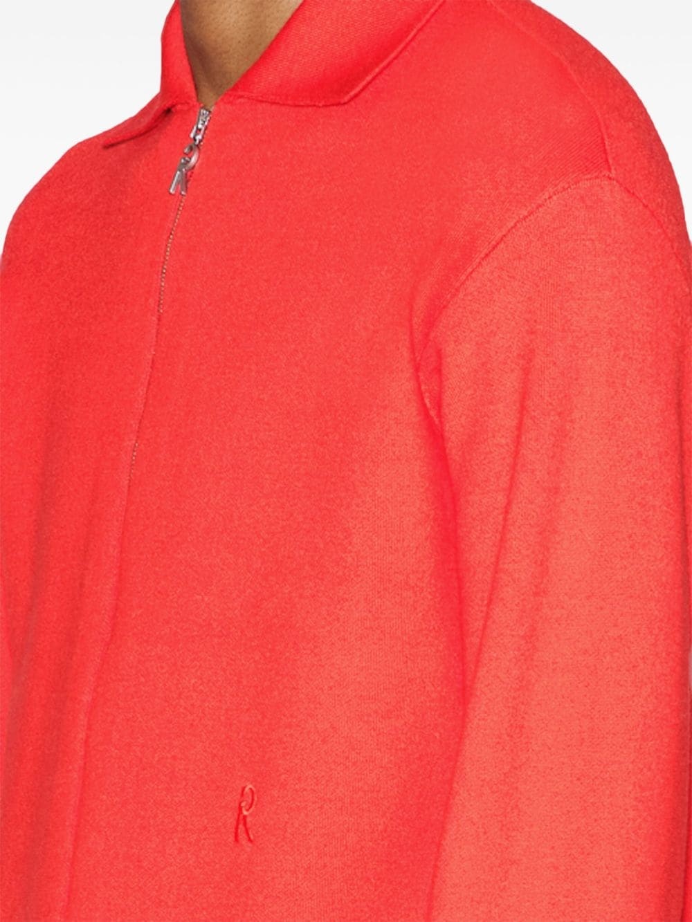 x Violet Getty zip-up cardigan - 5