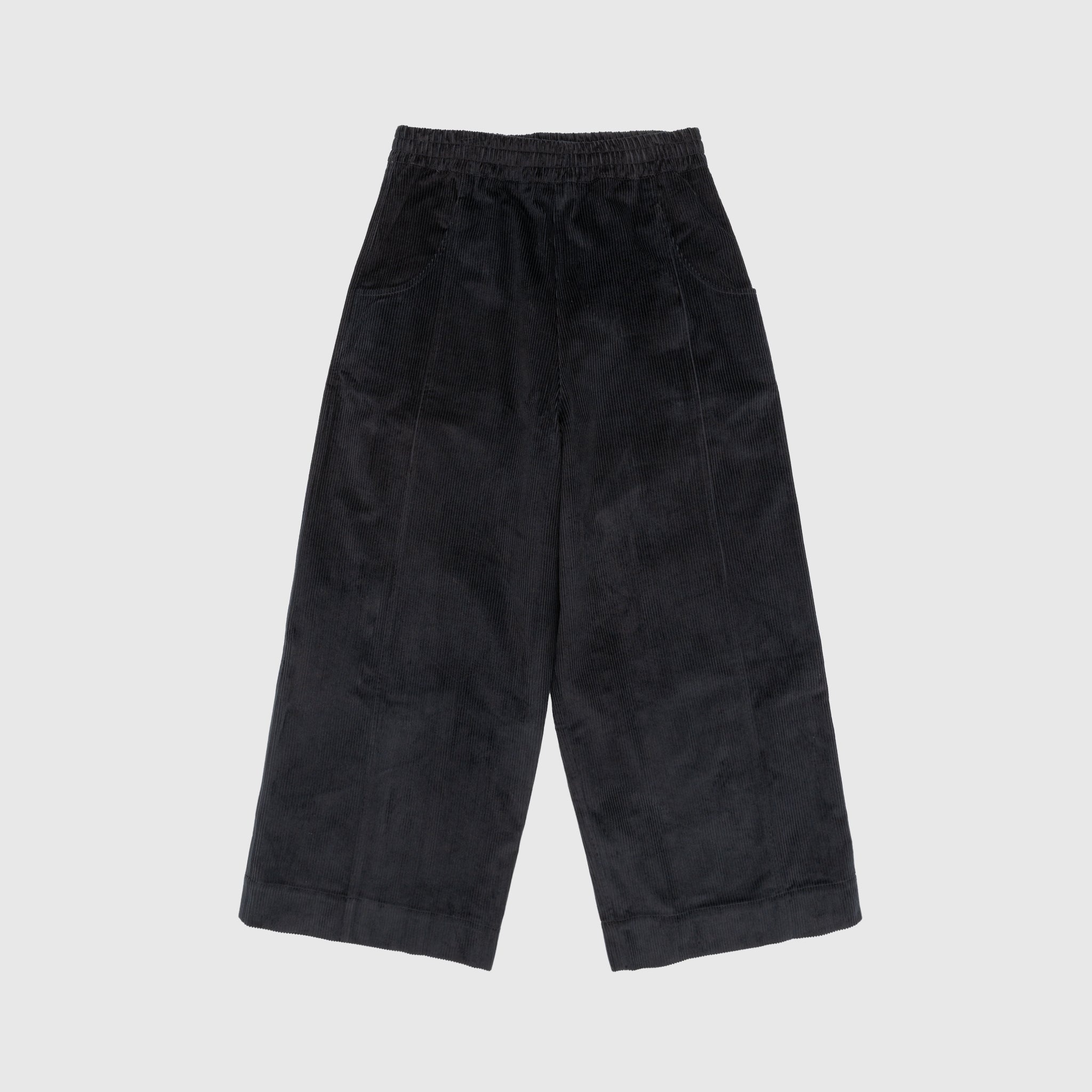 CORDUROY WIDE LEG TROUSER - 1