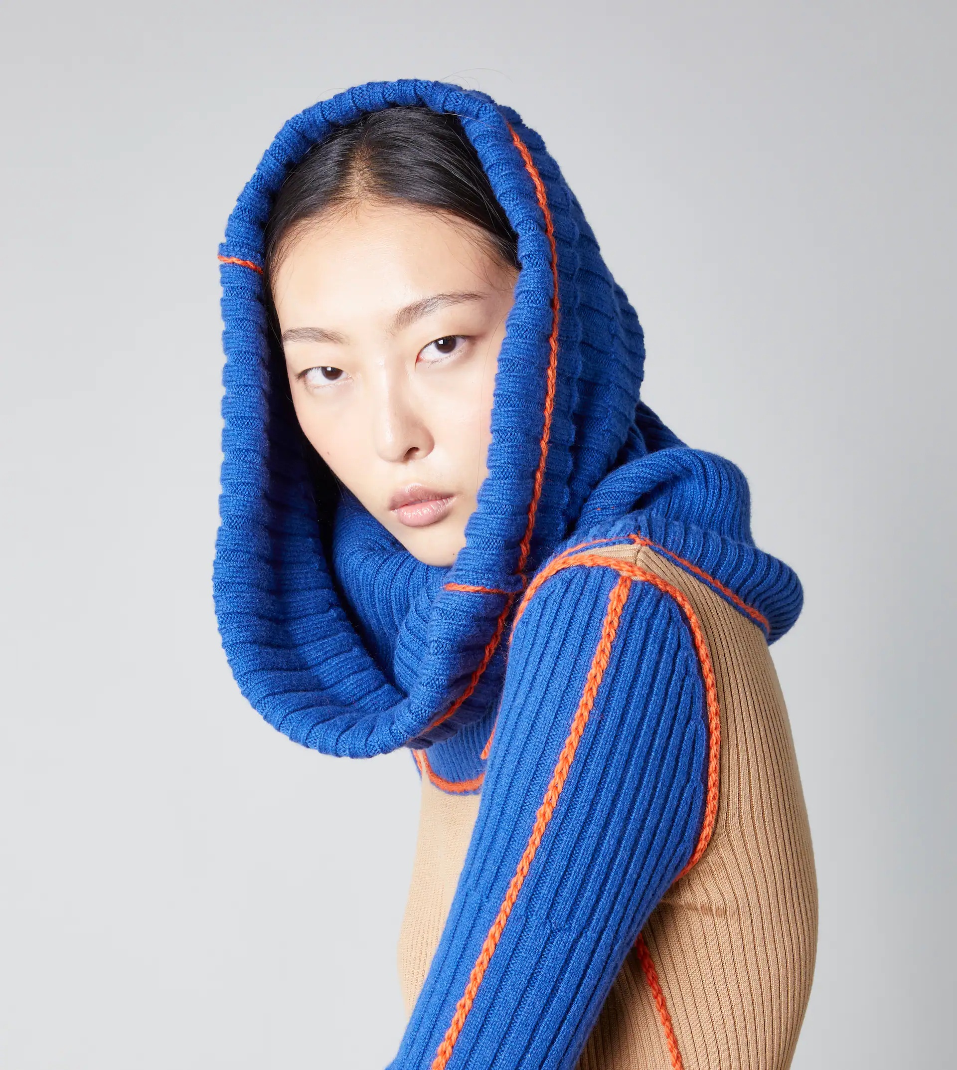 TURTLENECK - BROWN, BLUE - 5