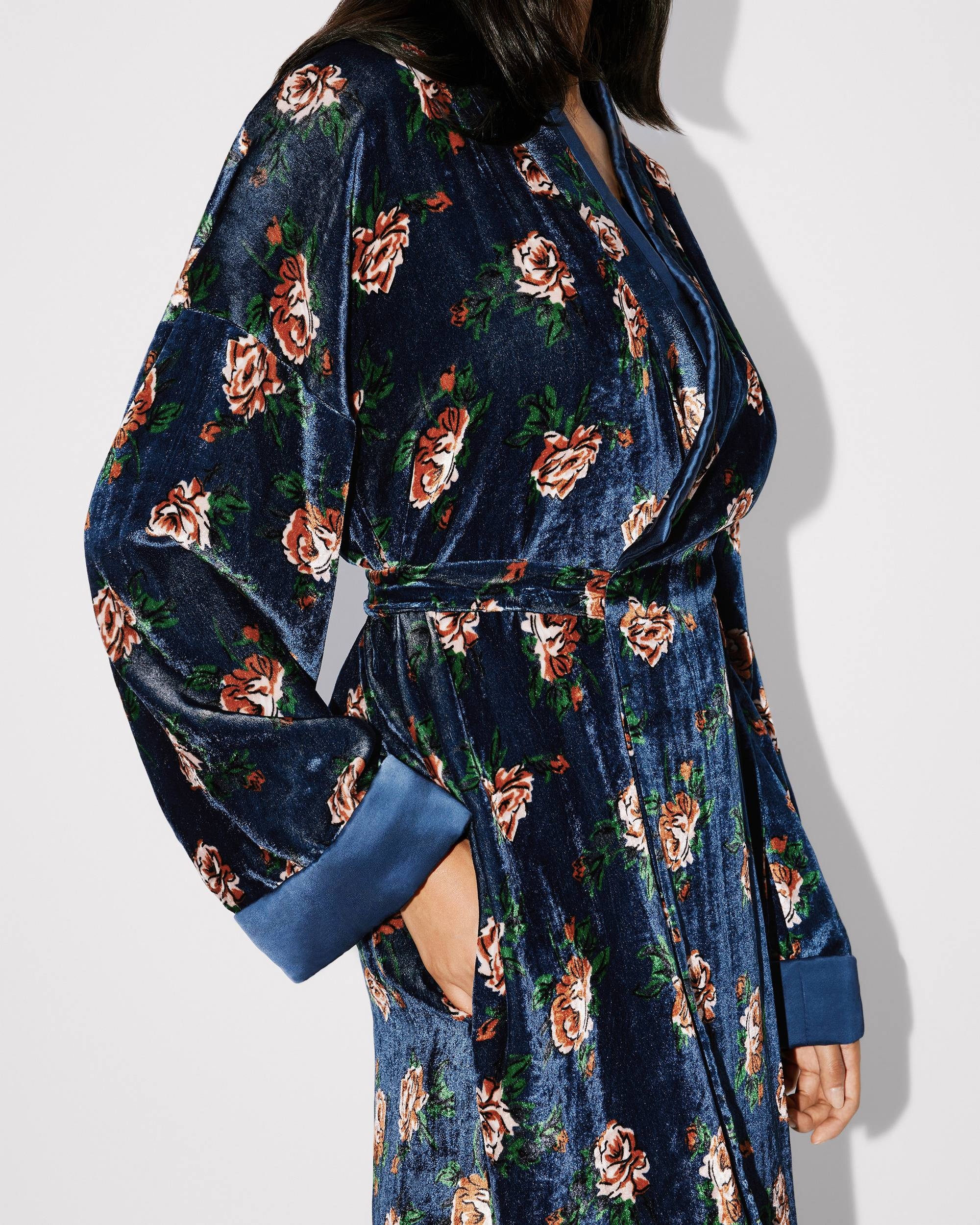 KENZO 'KENZO Roses' kimono dress | REVERSIBLE