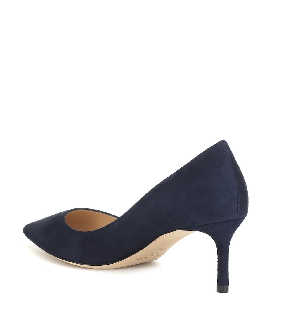 Romy 60 suede pumps - 3