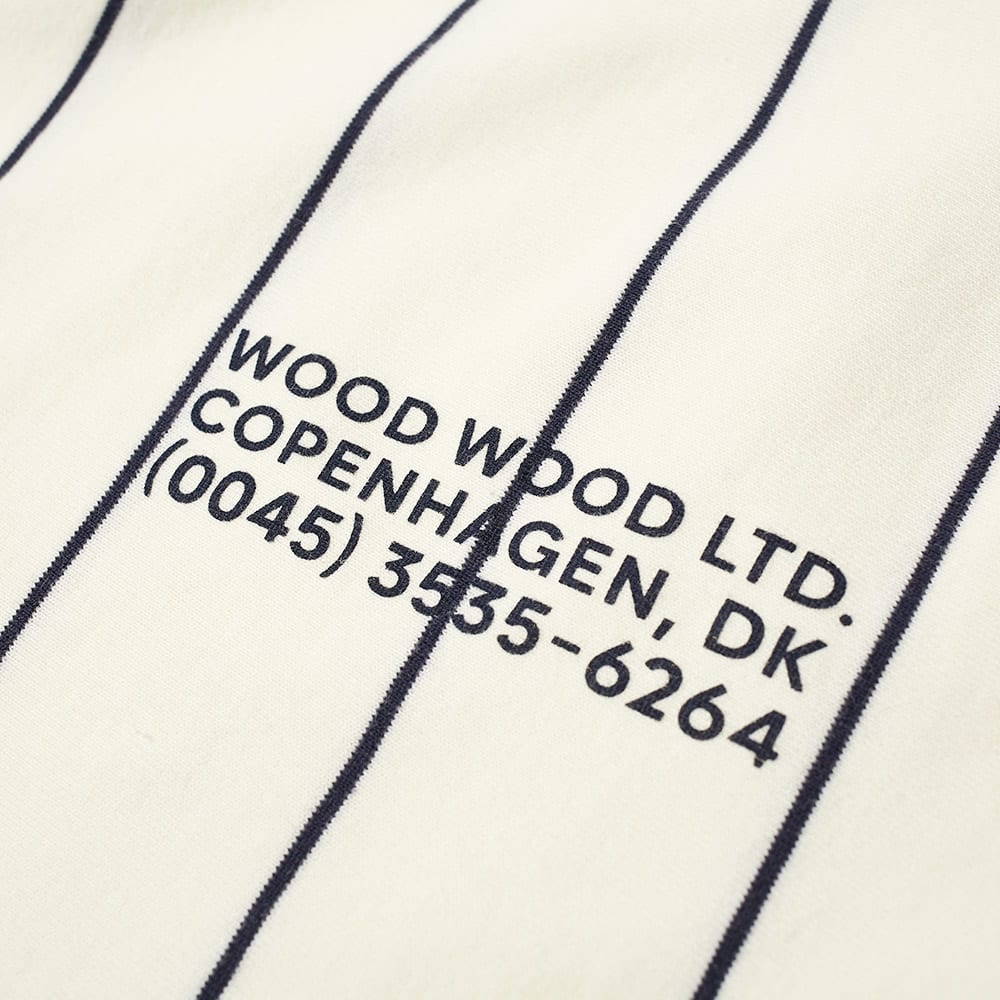 Wood Wood Beck Striped Rugby Shirt - 3