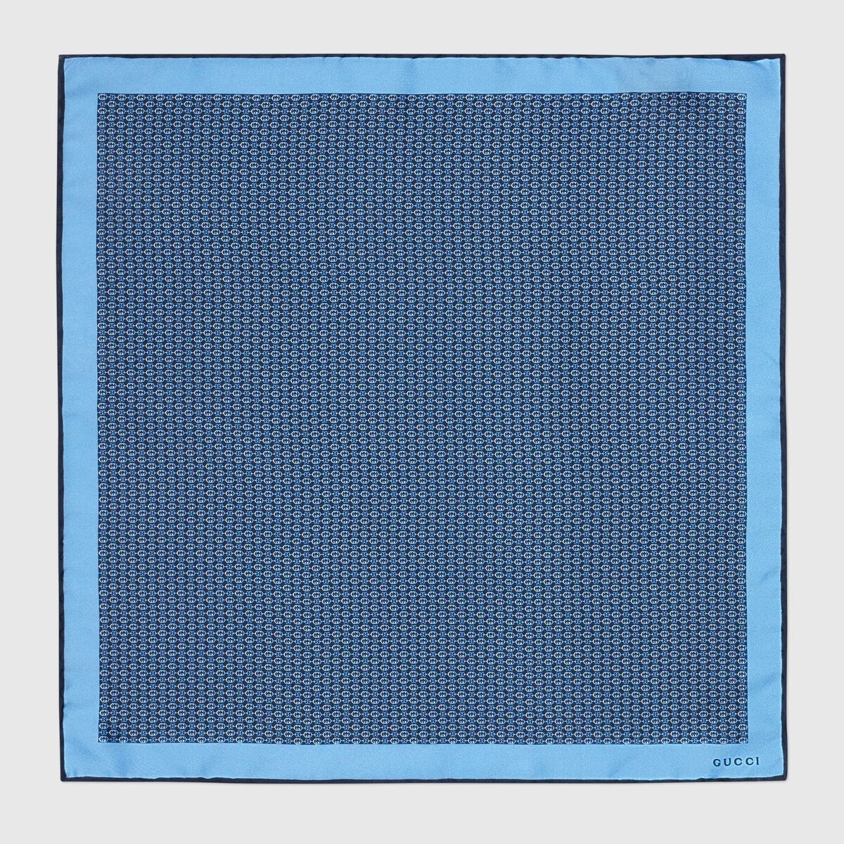 Silk twill pocket square - 1