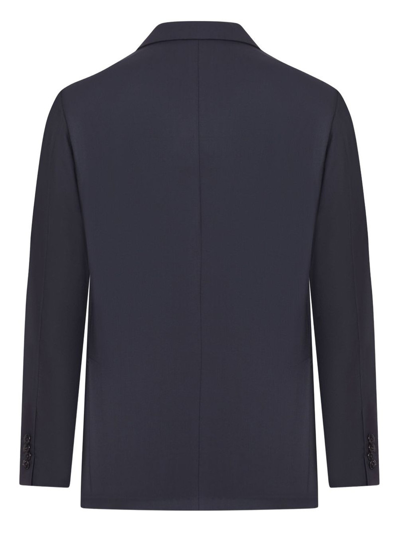 LARDINI single-breasted wool blazer outlook