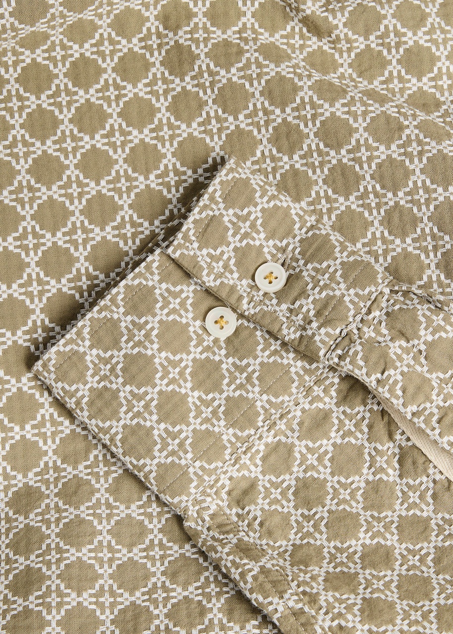 Universal Works Embroidered Woven Shirt - 5