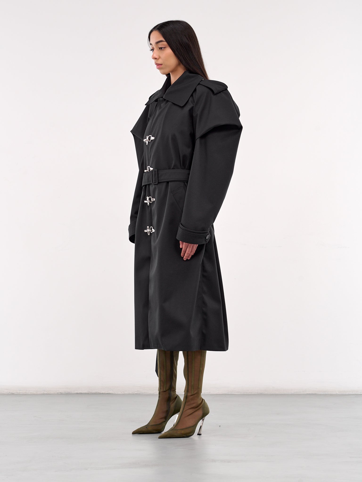 Carabiner Trench Coat - 2