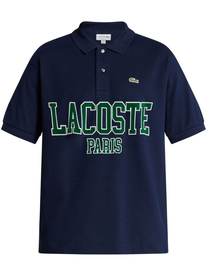 logo-appliquÃ© polo shirt 1